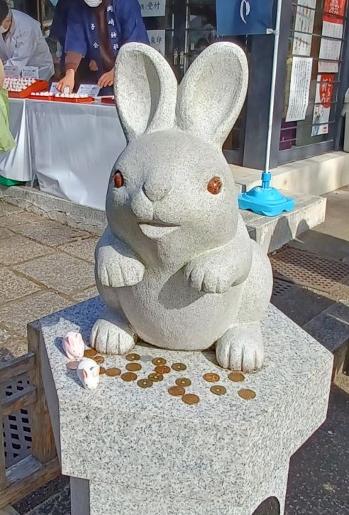 うさぎ神社　うさぎさん